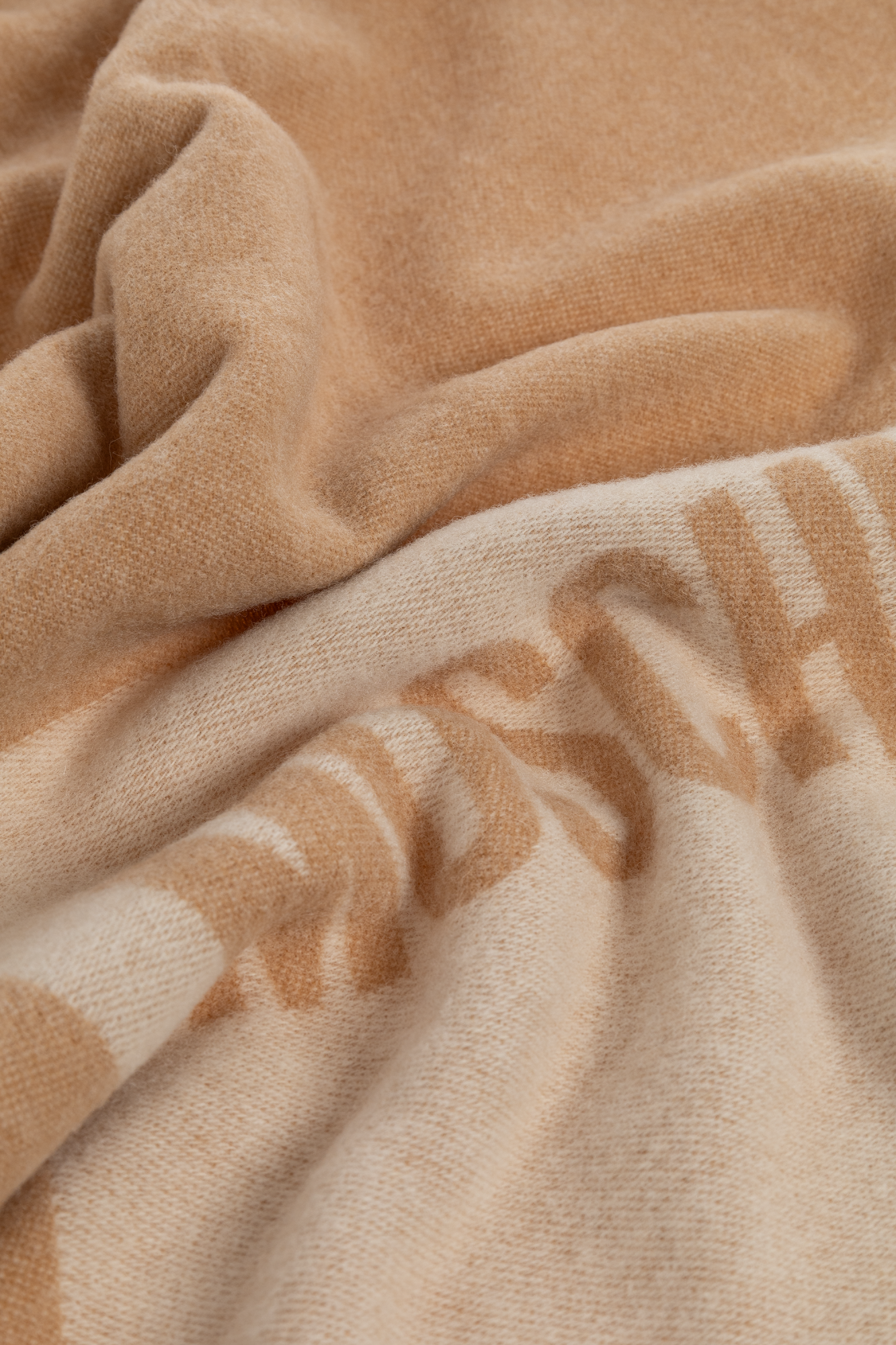 Beige Scarf with logo Moschino - Vitkac Canada